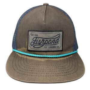 Fishpond Fly Fishing Co Est 1999 Snapback Trucker Hat Multicolor One Size Rope